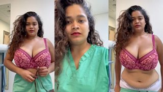 Tamil Horny Indian Tanker Nurse Strip Teasing Porn Video HD