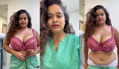 Tamil Horny Indian Tanker Nurse Strip Teasing Porn Video HD