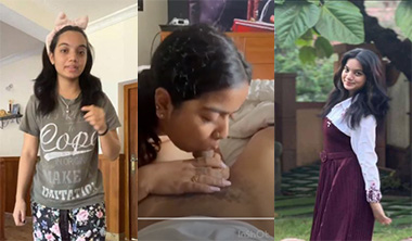 Horny Tamil Babe Showing And Giving Sensual Blowjob