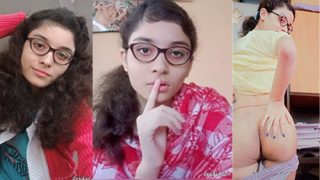 Young Slim Bengali Gf Showing Boobs