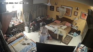 Indian Bhabhi After Bath Dress Changing Showing CCTV Viral Porn