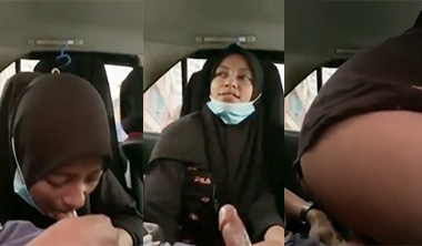Tamil Hijabi Girl Blowjob Dick Fucking Inside Car Hindin Sex