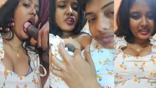 Desi Chubby Girl Blowjob Nipple Licking Nude