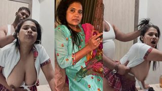 Tamil Maid Aunty Painful – Standing Doggy Fuck Hard