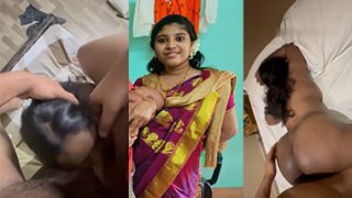 Desi Tamil Cuckold Wife Shared Threesome DoggyStyle Fuck