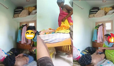 Tamil Maid Aunty With House Owner Son Affair Sex