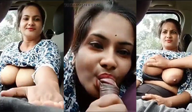 Tamil Aunty Sucks Dick Fucking In Car Leaked
