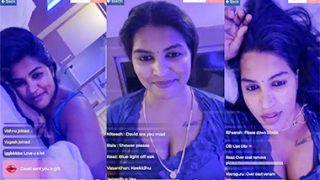 Tamil Model Reshma Ki Private Live Boobs Show