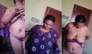 Tamil Paid Aunty Nude Captured Before Fucking