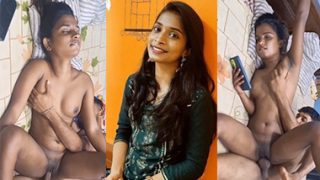 Tamil Skinny Girl Fucking – Cumshot On Pussy by Bf Leaked