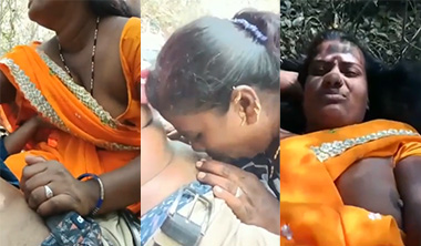 Tamil Village Aunty Affair Fucked by Lover Outdoor
