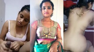 Tamil Wife Giving Handjob – Fucking in Doggy Hard