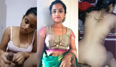 Tamil Wife Giving Handjob – Fucking in Doggy Hard