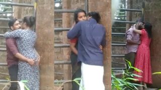 Horny Mallu Couples Romance Sex Outdoor Spot Spy Cam