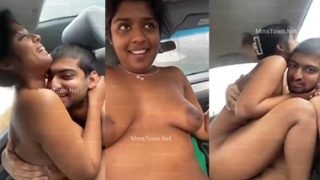 Tamil Mallu Girl Riding – Sex With Lover Inside Car