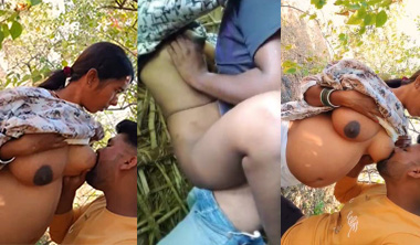 Tamil Mallu Horny Wife Affair – Outdoor Sex With BF