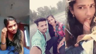 Tamil College Teen Couple Blowjob – Outdoor Sex