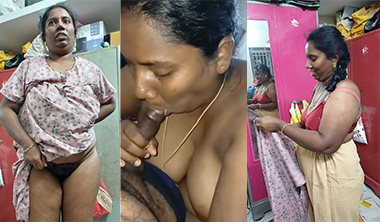 Tamil Dusky Aunty Sloppy Blowjob – Dick Riding Fuck