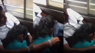 Tamil Girl Giving Blowjob To Uncle in Public Bus