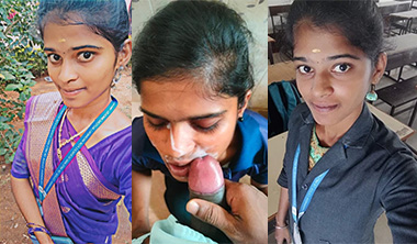 Horny Tamil Teen School Girl Fingering – Blowjob Fucking
