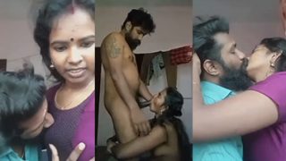 Desi Tamil Mallu Couple Fuck – With Horny Expressions