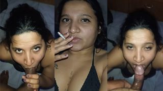 Horny Tamil Aunty Smoking Drinking – Blowjob Riding Sex
